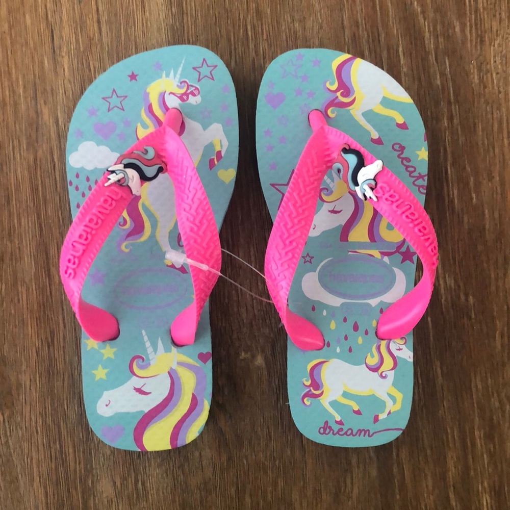 Havaiianas toddler girl’s flip flops